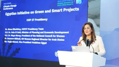 Photo of وزيرة التخطيط تشارك بجلسة المبادرة الوطنية للمشروعات الخضراء والذكية